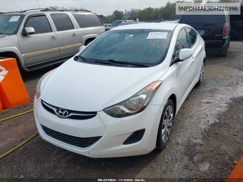 5NPDH4AE3DH220396 2013 Hyundai Elantra Gls/Limited