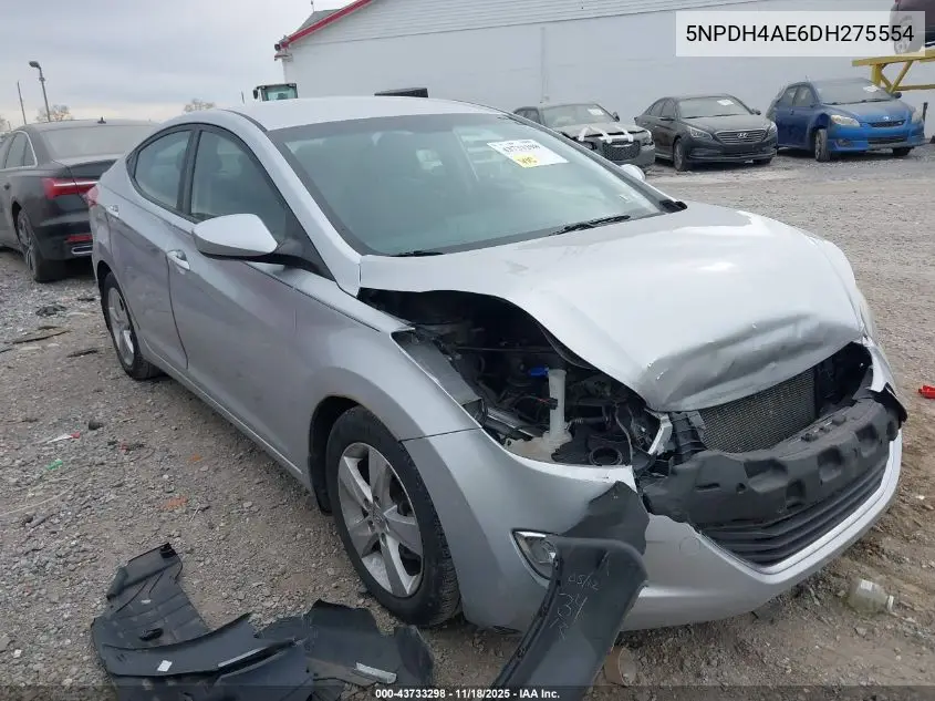 5NPDH4AE6DH275554 2013 Hyundai Elantra Gls