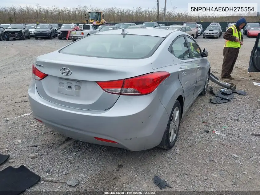 5NPDH4AE6DH275554 2013 Hyundai Elantra Gls