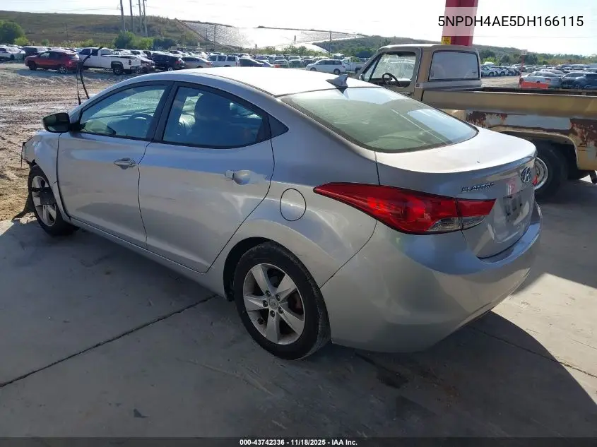 5NPDH4AE5DH166115 2013 Hyundai Elantra Gls/Limited