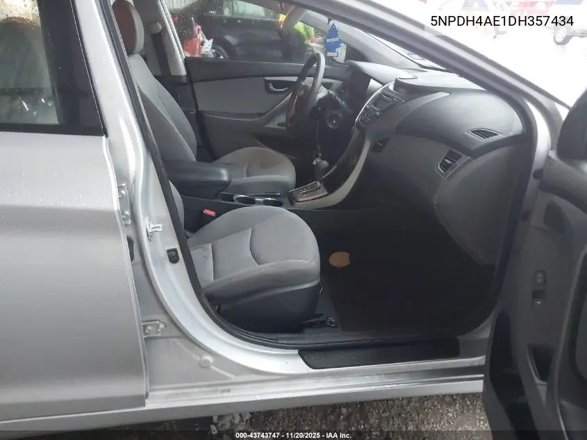 5NPDH4AE1DH357434 2013 Hyundai Elantra Gls