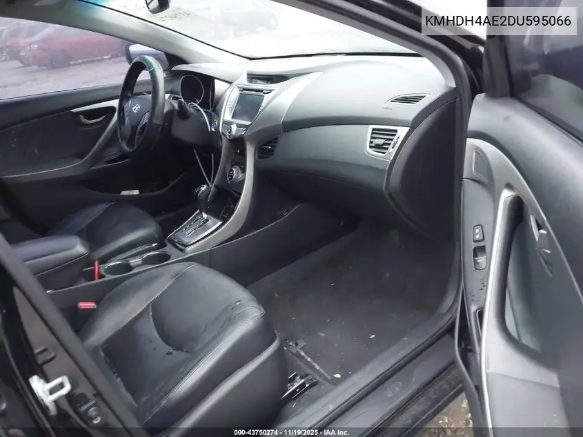 KMHDH4AE2DU595066 2013 Hyundai Elantra Limited