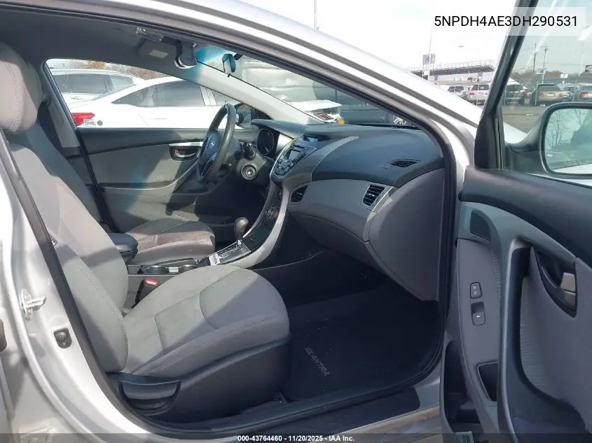 5NPDH4AE3DH290531 2013 Hyundai Elantra Gls