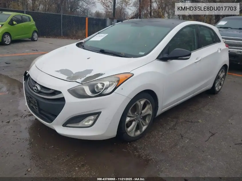 KMHD35LE8DU017703 2013 Hyundai Elantra Gt