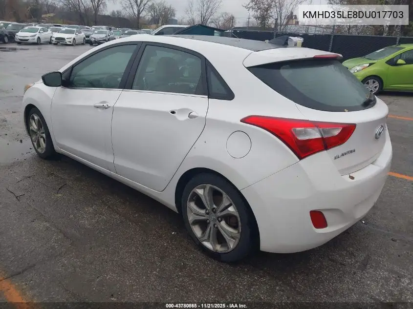 KMHD35LE8DU017703 2013 Hyundai Elantra Gt