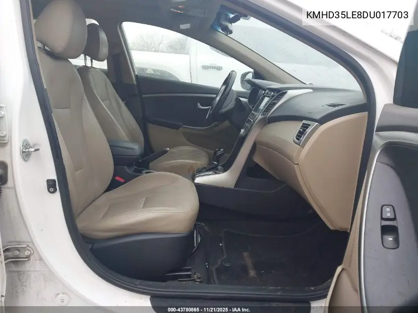 KMHD35LE8DU017703 2013 Hyundai Elantra Gt
