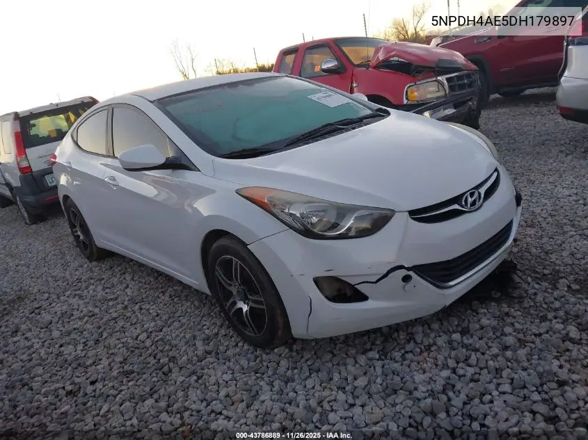 5NPDH4AE5DH179897 2013 Hyundai Elantra Gls/Limited