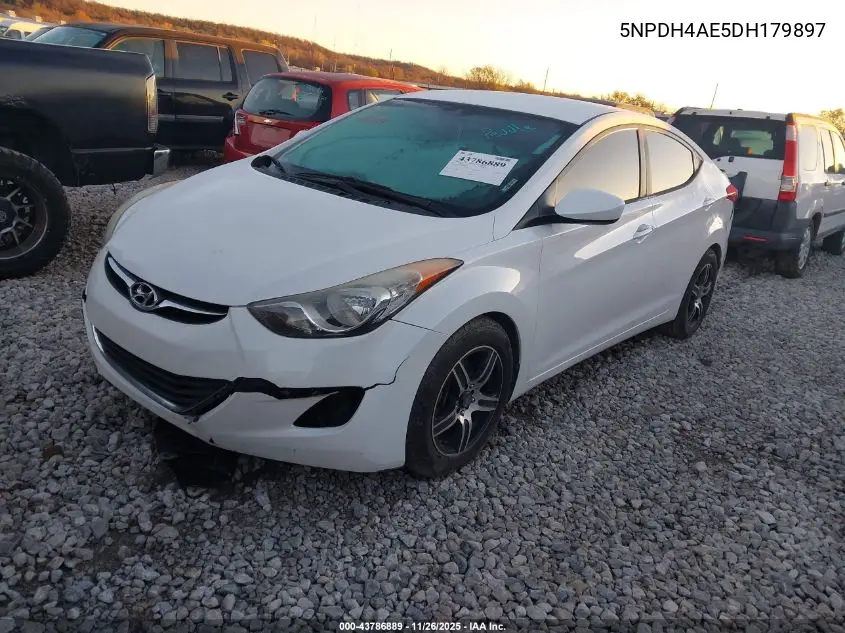 5NPDH4AE5DH179897 2013 Hyundai Elantra Gls/Limited