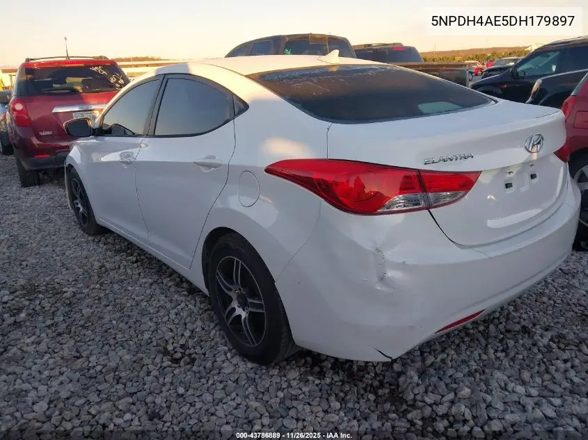 5NPDH4AE5DH179897 2013 Hyundai Elantra Gls/Limited