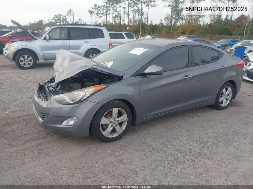 5NPDH4AE7DH252025 2013 Hyundai Elantra Gls