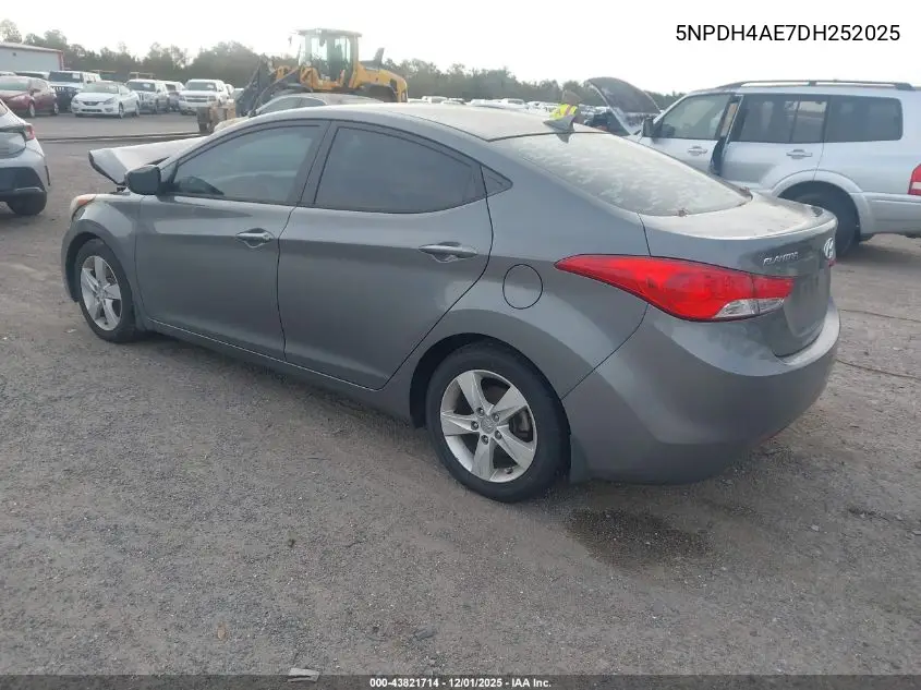 5NPDH4AE7DH252025 2013 Hyundai Elantra Gls
