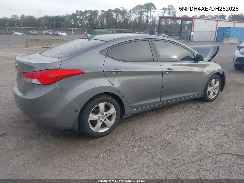 5NPDH4AE7DH252025 2013 Hyundai Elantra Gls