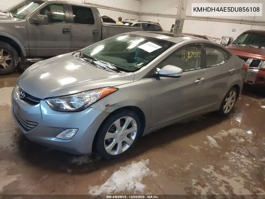 KMHDH4AE5DU856108 2013 Hyundai Elantra Limited