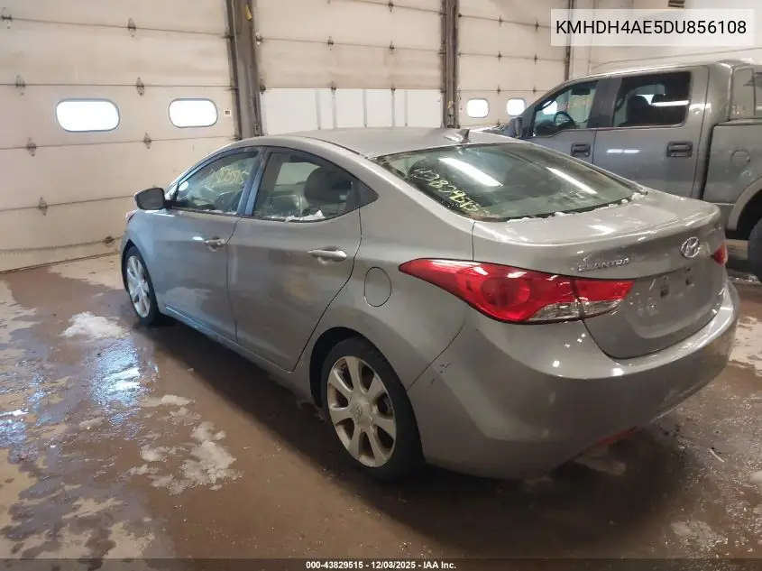 KMHDH4AE5DU856108 2013 Hyundai Elantra Limited
