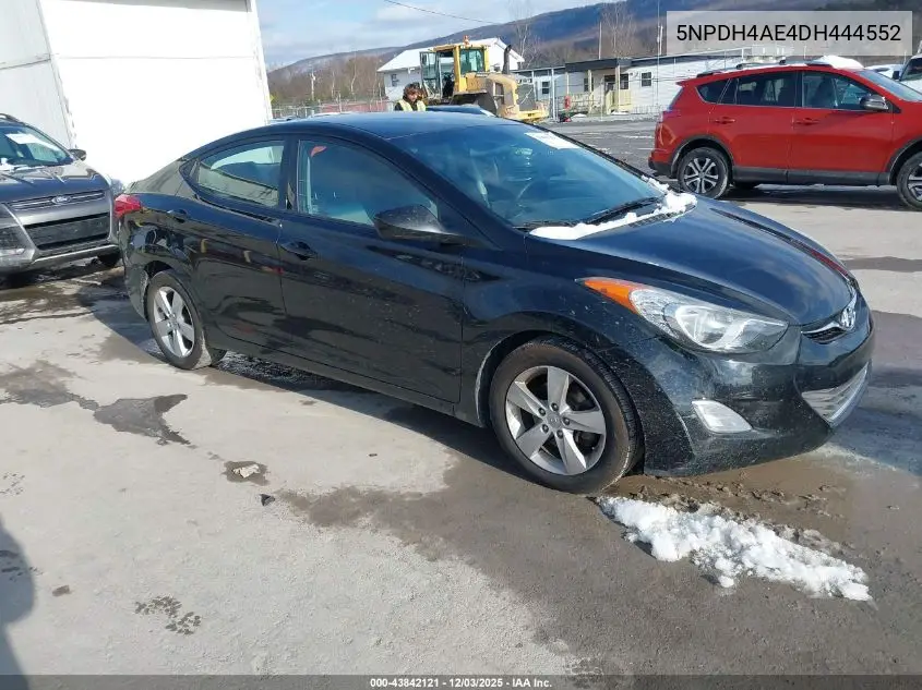 5NPDH4AE4DH444552 2013 Hyundai Elantra Gls