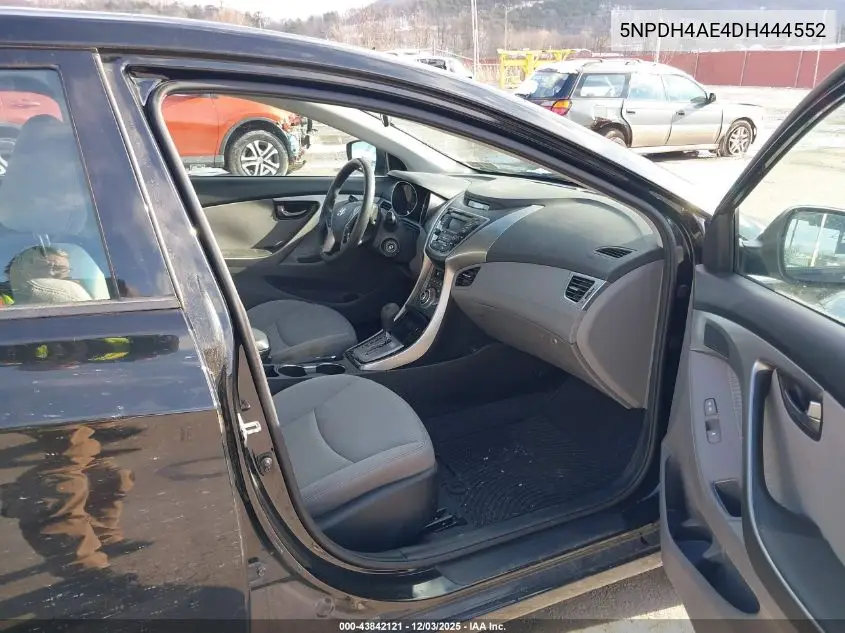 5NPDH4AE4DH444552 2013 Hyundai Elantra Gls