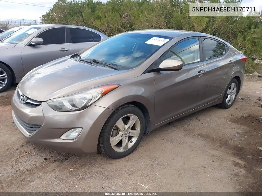5NPDH4AE8DH170711 2013 Hyundai Elantra Gls/Limited