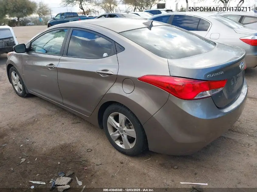 5NPDH4AE8DH170711 2013 Hyundai Elantra Gls/Limited