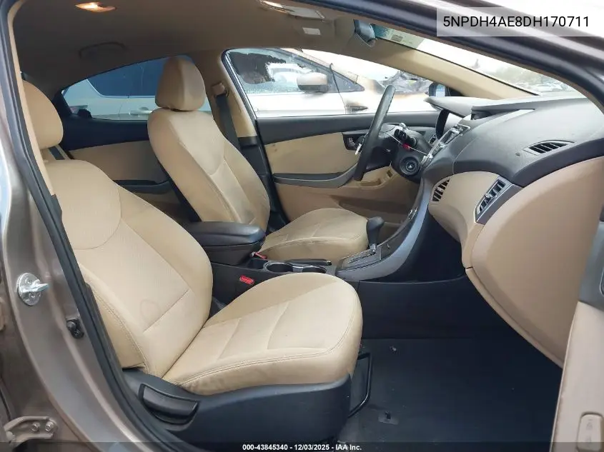 5NPDH4AE8DH170711 2013 Hyundai Elantra Gls/Limited