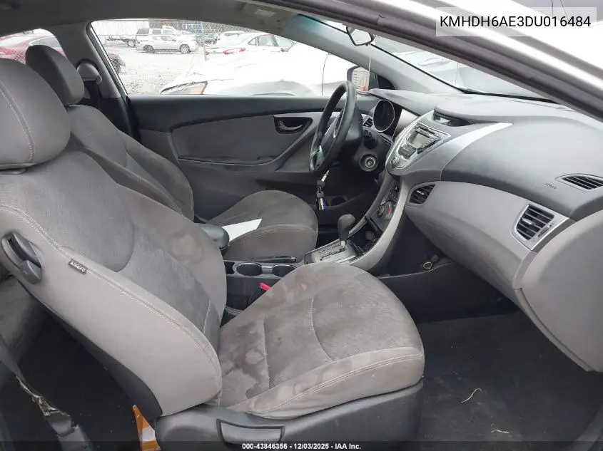KMHDH6AE3DU016484 2013 Hyundai Elantra Gs