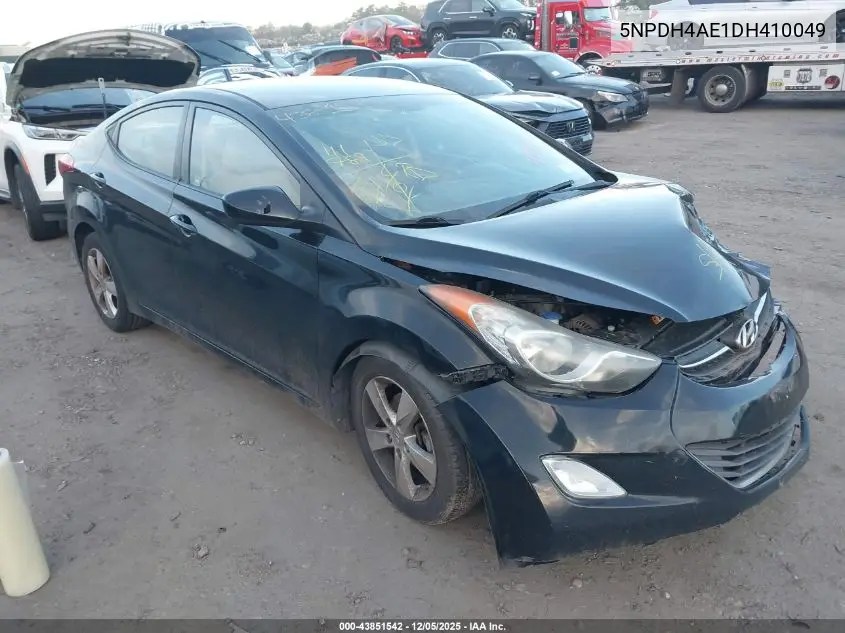 5NPDH4AE1DH410049 2013 Hyundai Elantra Gls