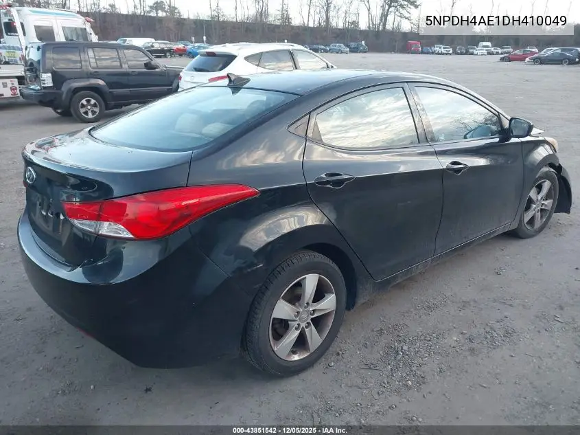 5NPDH4AE1DH410049 2013 Hyundai Elantra Gls