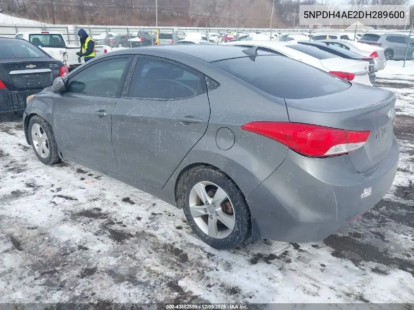 5NPDH4AE2DH289600 2013 Hyundai Elantra Gls