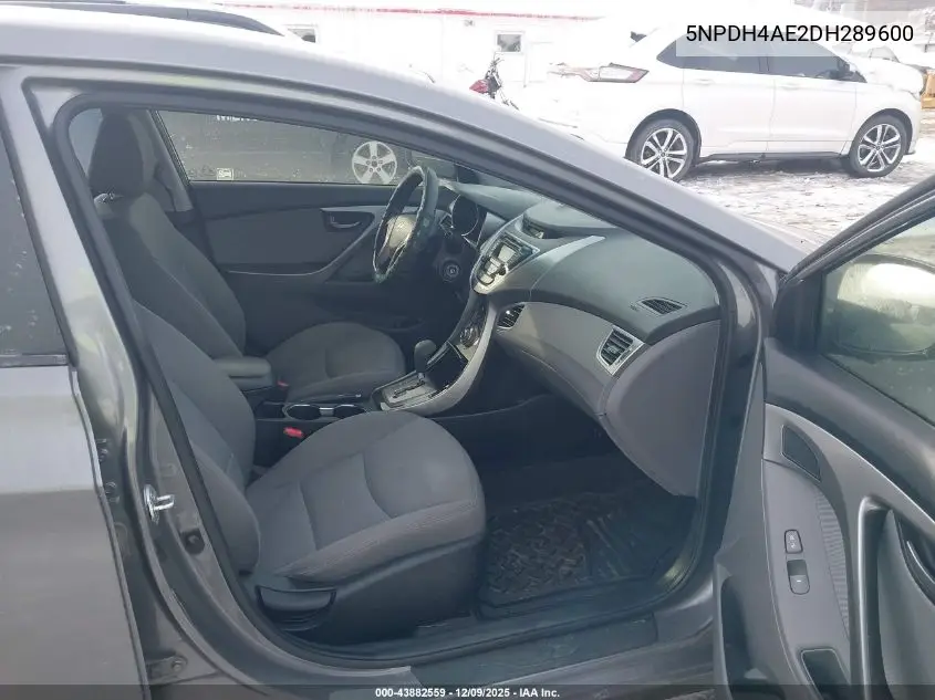 5NPDH4AE2DH289600 2013 Hyundai Elantra Gls