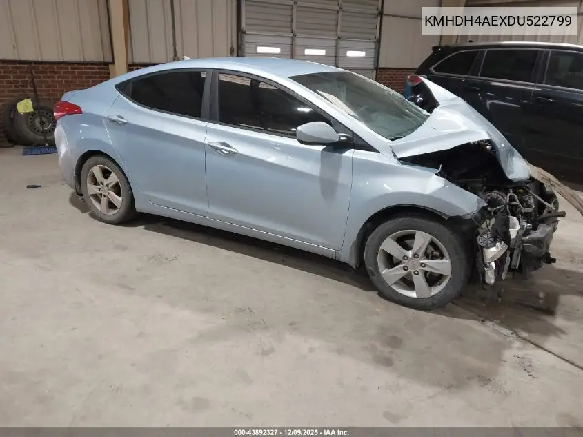 KMHDH4AEXDU522799 2013 Hyundai Elantra Gls/Limited