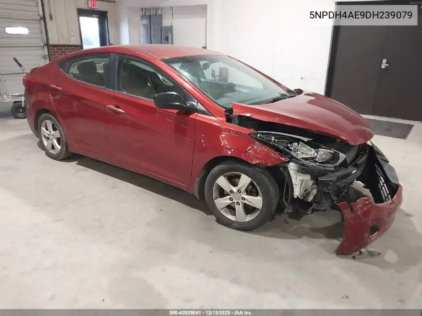 5NPDH4AE9DH239079 2013 Hyundai Elantra Gls