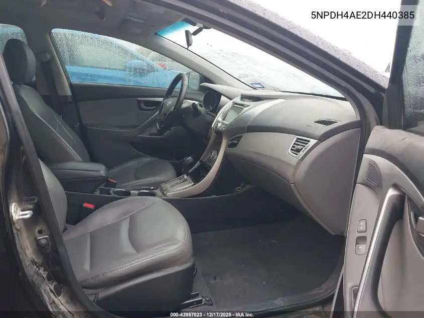 5NPDH4AE2DH440385 2013 Hyundai Elantra Limited
