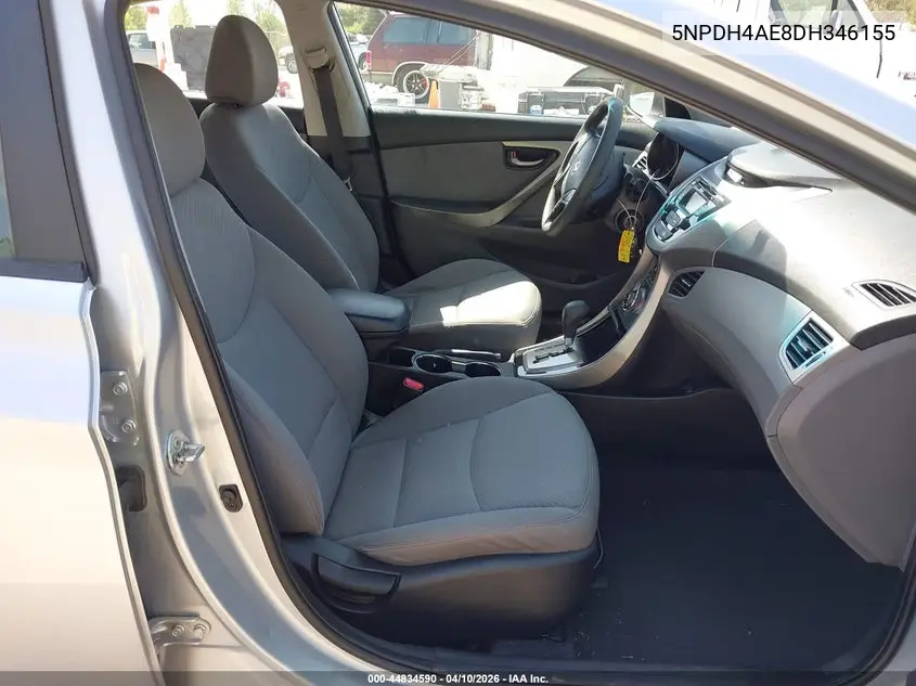 5NPDH4AE8DH346155 2013 Hyundai Elantra Gls
