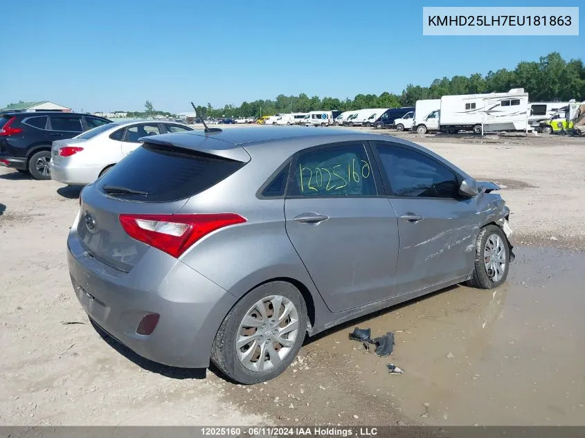 KMHD25LH7EU181863 2014 Hyundai Elantra Gt