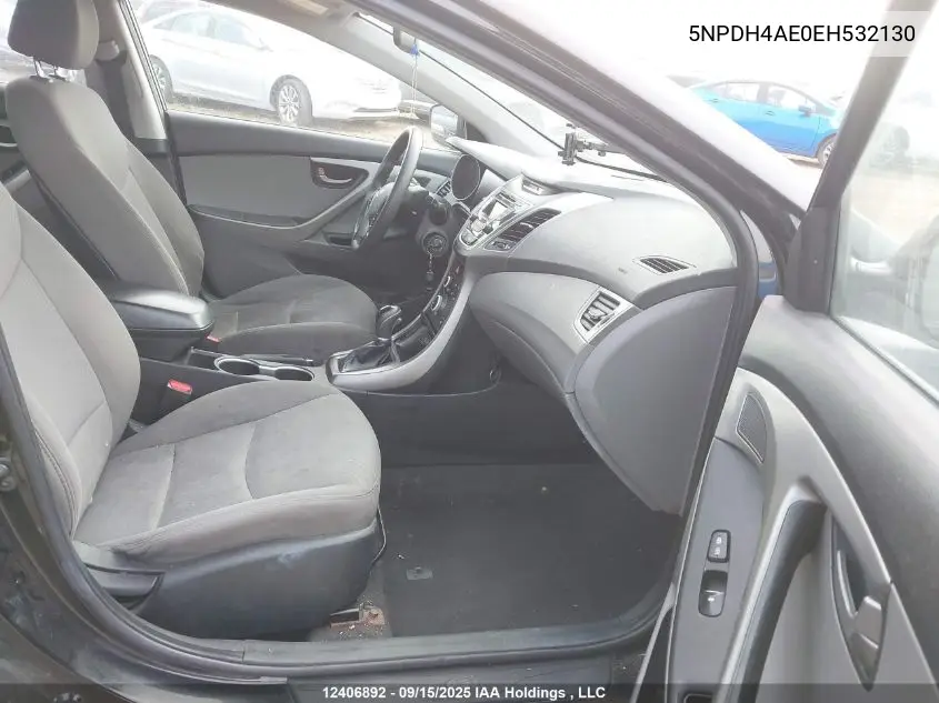 5NPDH4AE0EH532130 2014 Hyundai Elantra Se/Sport/Limited