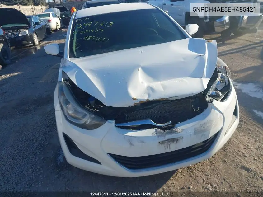 5NPDH4AE5EH485421 2014 Hyundai Elantra Gl