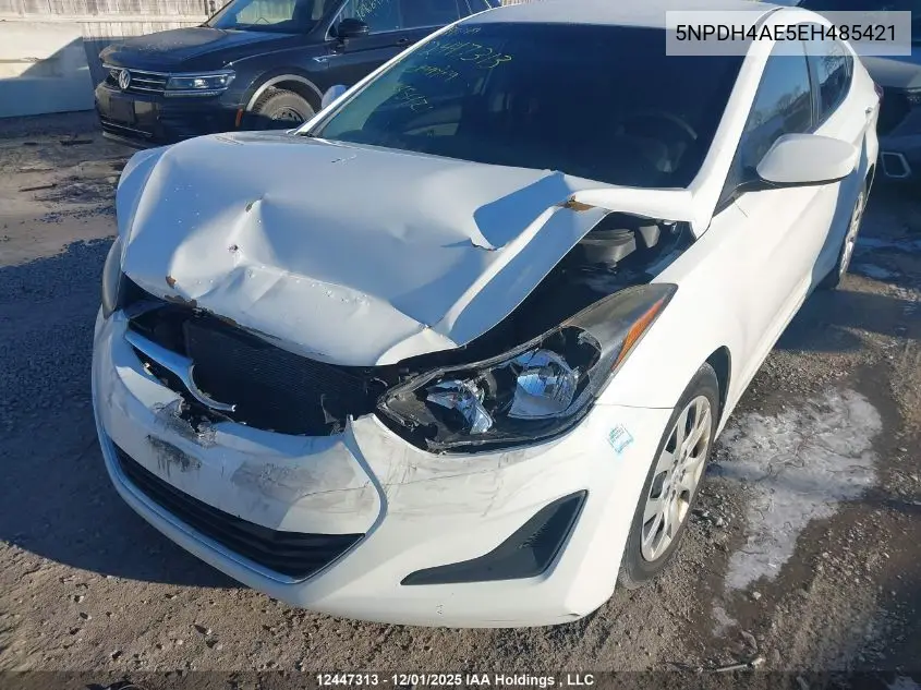 5NPDH4AE5EH485421 2014 Hyundai Elantra Gl