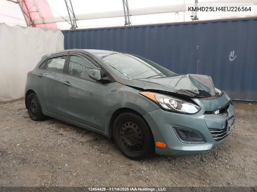 KMHD25LH4EU226564 2014 Hyundai Elantra Gt