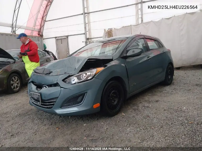 KMHD25LH4EU226564 2014 Hyundai Elantra Gt