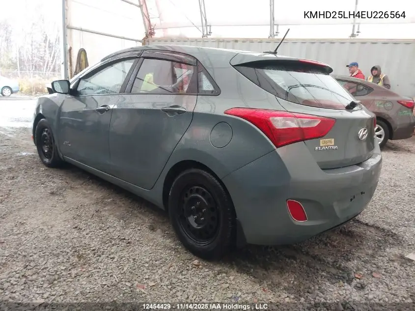 KMHD25LH4EU226564 2014 Hyundai Elantra Gt