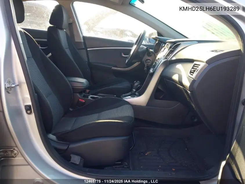 KMHD25LH6EU193289 2014 Hyundai Elantra Gt Gl