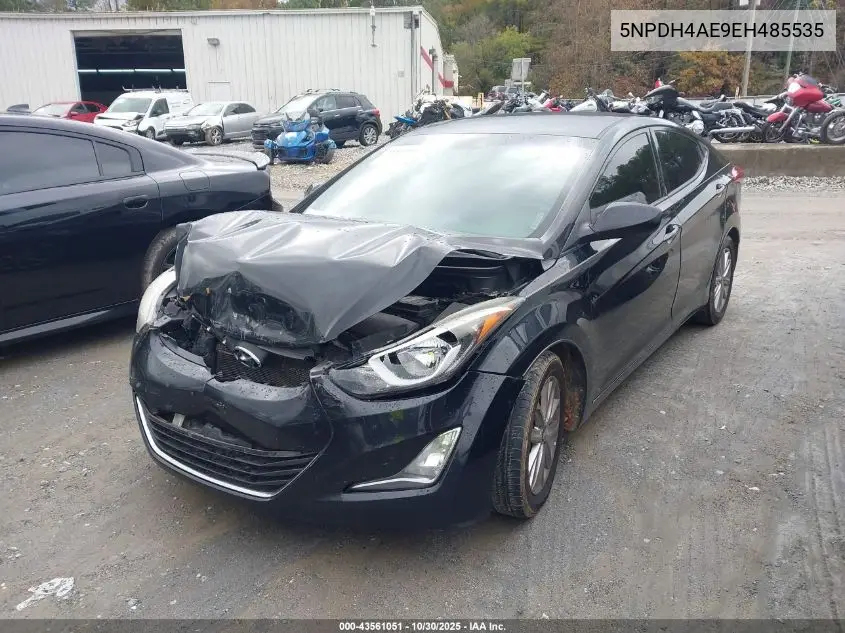 5NPDH4AE9EH485535 2014 Hyundai Elantra Se