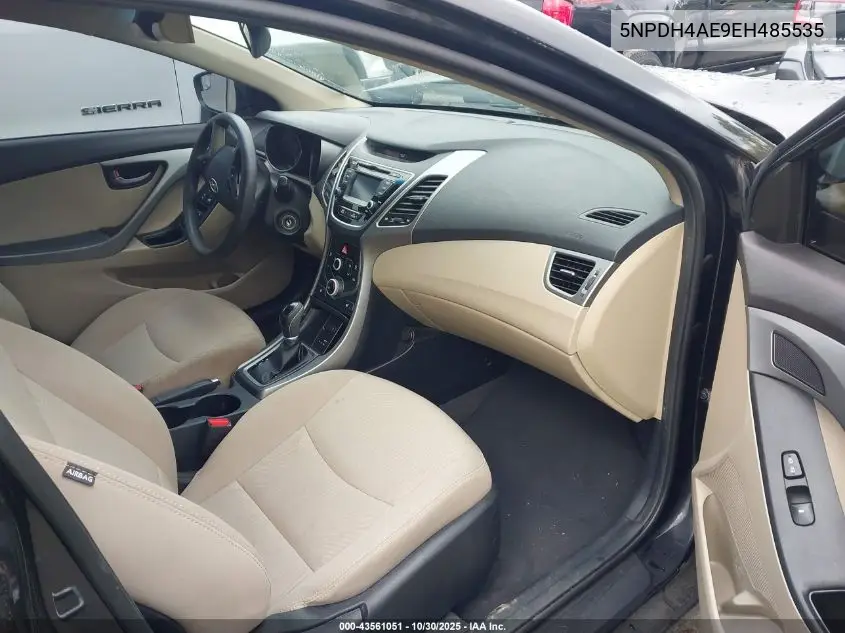 5NPDH4AE9EH485535 2014 Hyundai Elantra Se