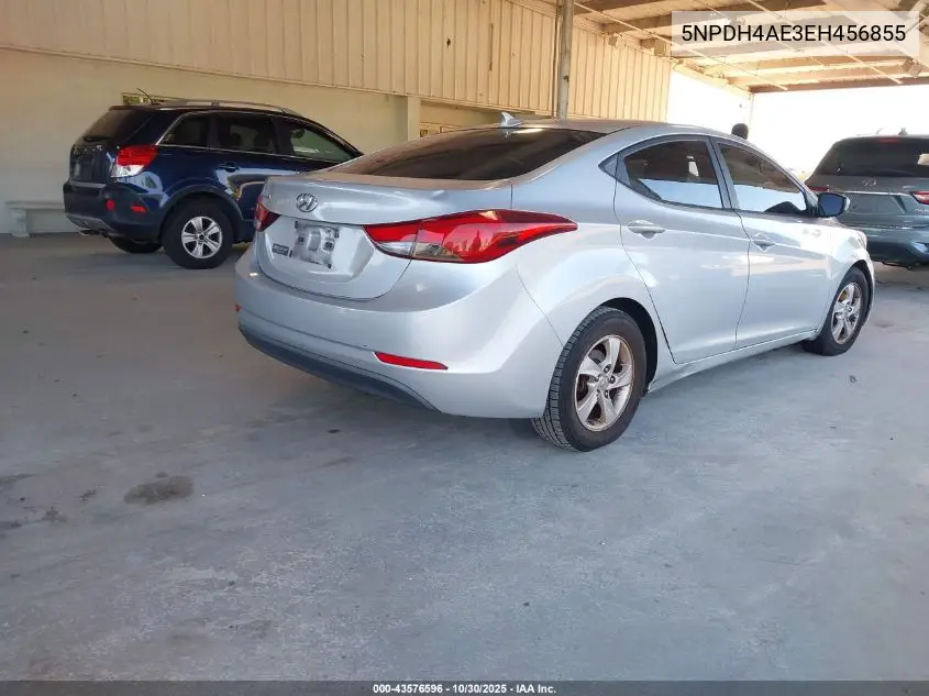 5NPDH4AE3EH456855 2014 Hyundai Elantra Se