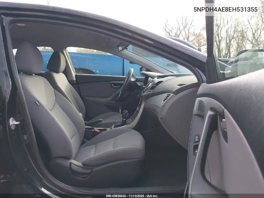 5NPDH4AE8EH531355 2014 Hyundai Elantra Se