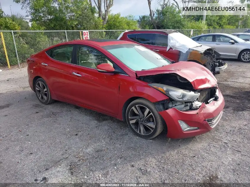KMHDH4AE6EU056144 2014 Hyundai Elantra Limited
