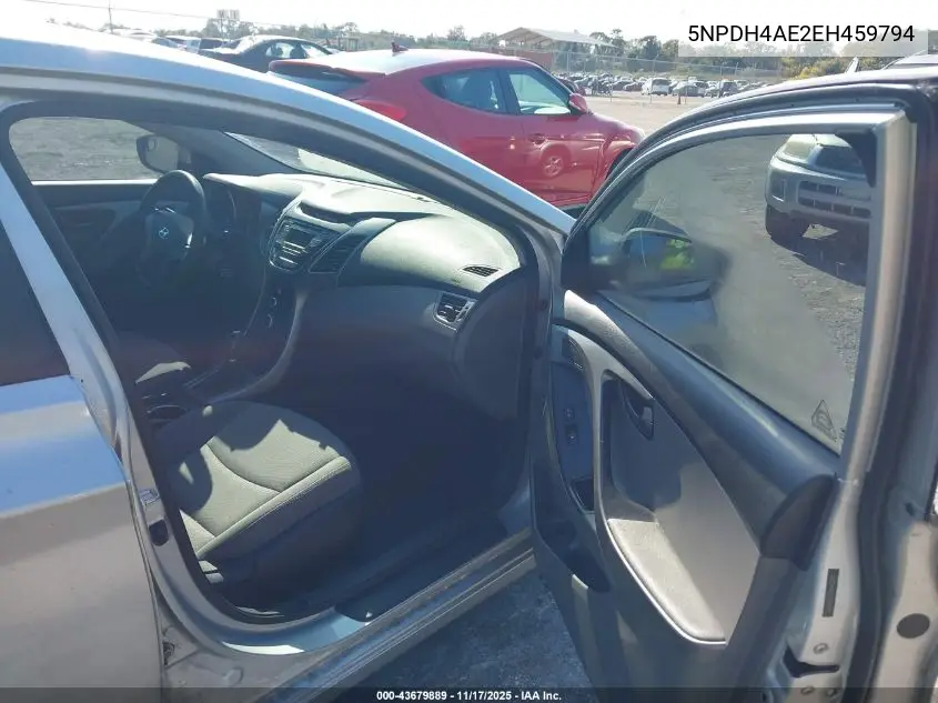 5NPDH4AE2EH459794 2014 Hyundai Elantra Se
