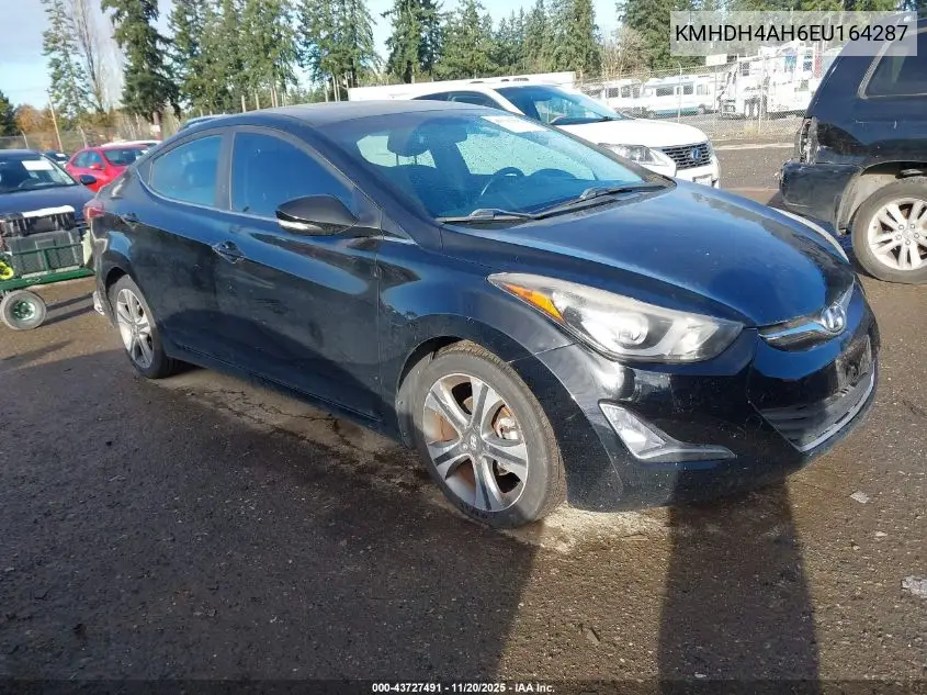KMHDH4AH6EU164287 2014 Hyundai Elantra Sport