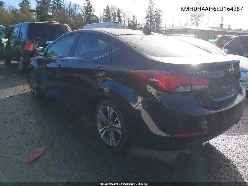 KMHDH4AH6EU164287 2014 Hyundai Elantra Sport