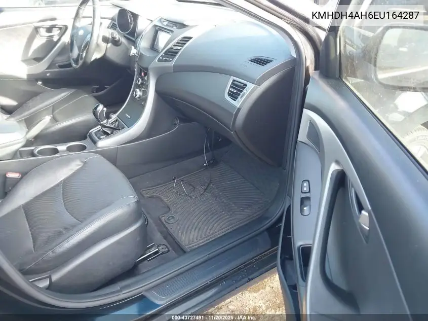 KMHDH4AH6EU164287 2014 Hyundai Elantra Sport