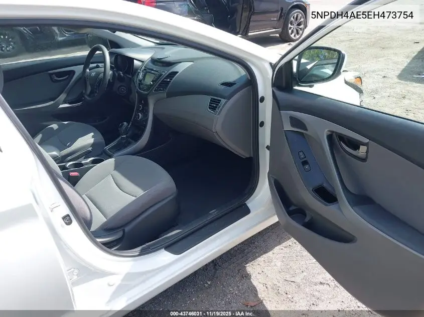 5NPDH4AE5EH473754 2014 Hyundai Elantra Se